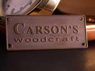 Шильдик для мебели                                 Carson's